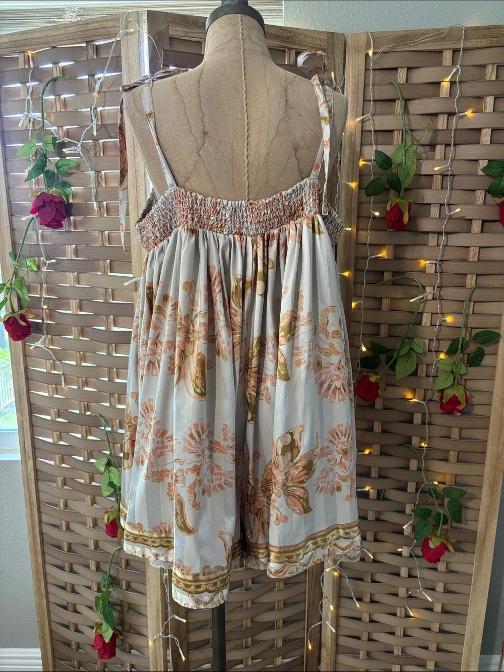 Free people Rule The World Satin Romper
